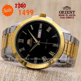 Orient quartz 1y warranty code OR0672