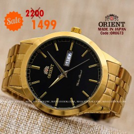 Orient quartz 1y warranty code OR0673