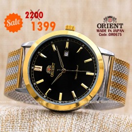 Orient quartz 1y warranty code OR0675