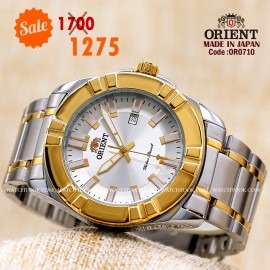Orient quartz 1y warranty code OR0710