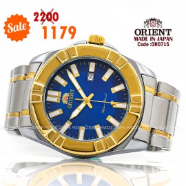 Orient quartz 1y warranty code OR0715