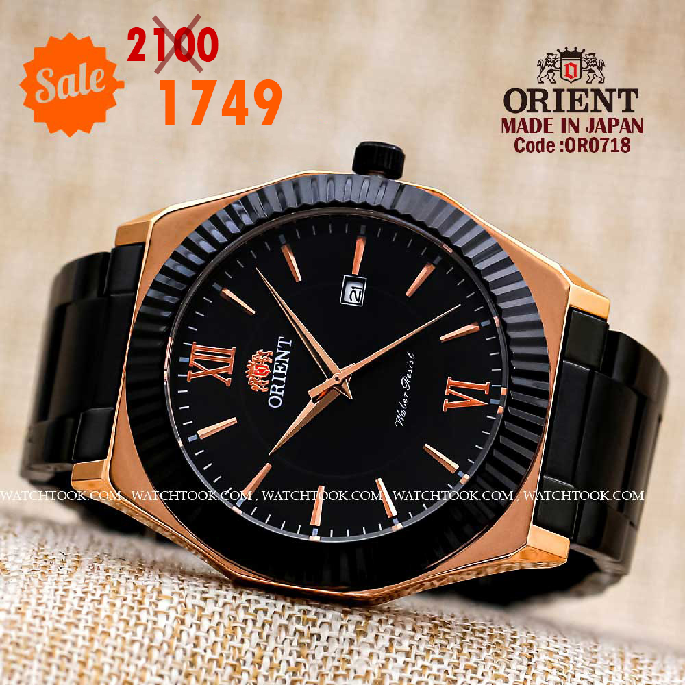 Orient quartz 1y warranty code OR0718