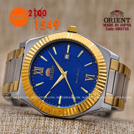Orient quartz 1y warranty code OR0726
