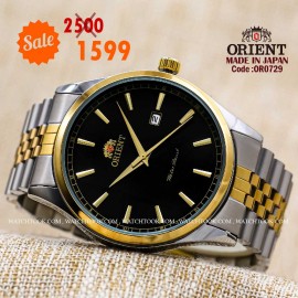 Orient quartz 1y warranty code OR0729