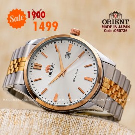Orient quartz 1y warranty code OR0736