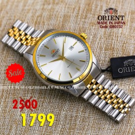 Orient quartz 1y warranty code OR0737