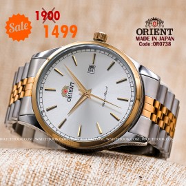 Orient quartz 1y warranty code OR0738