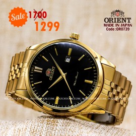 Orient quartz 1y warranty code OR0739