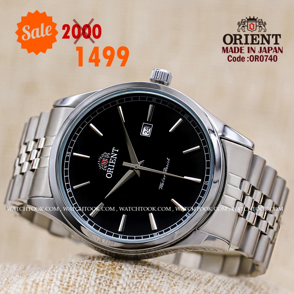 Orient quartz 1y warranty code OR0740