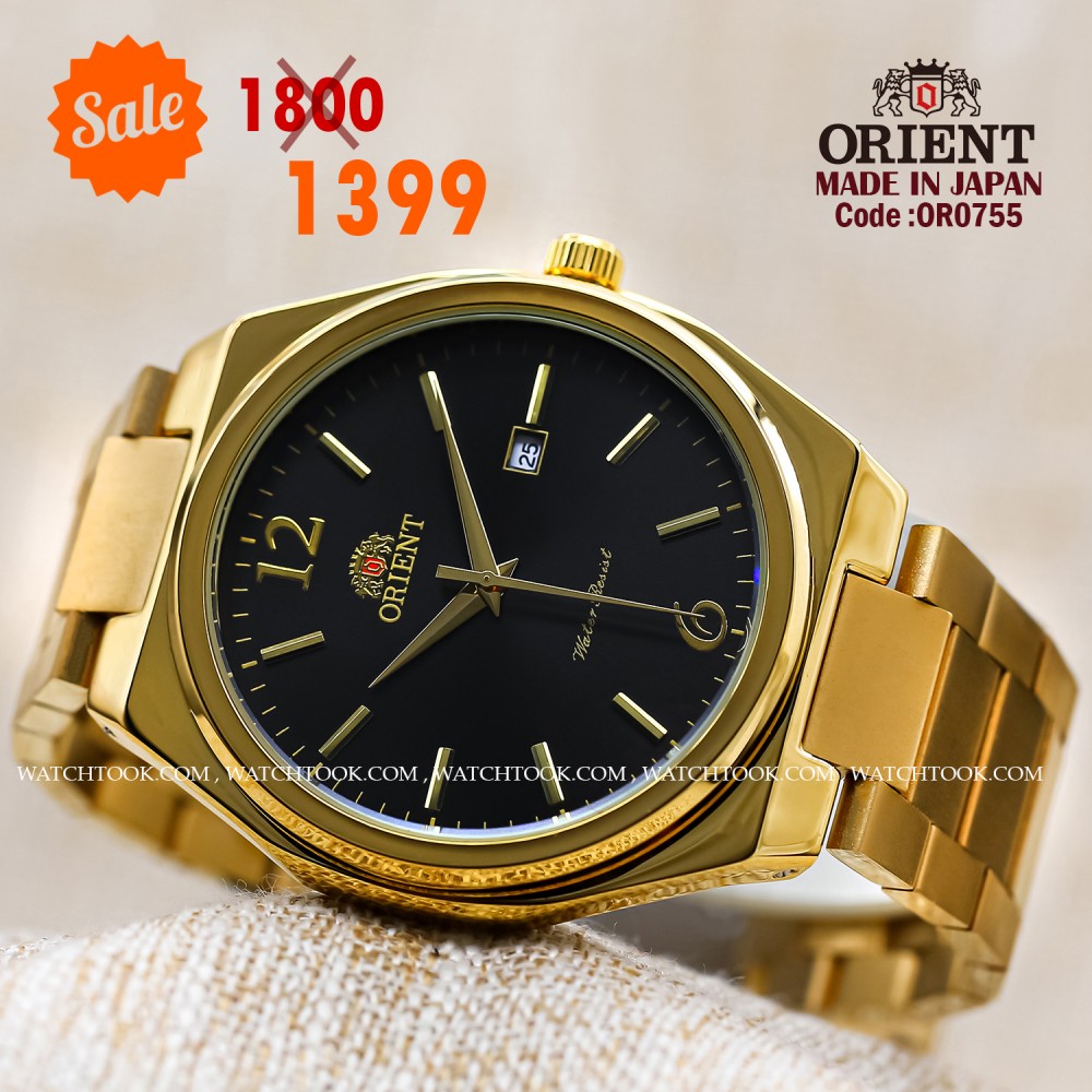 Orient quartz 1y warranty code OR0755