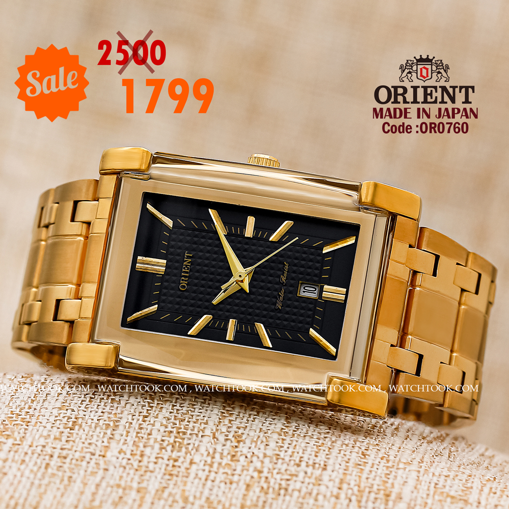 Orient quartz 1y warranty code OR0760