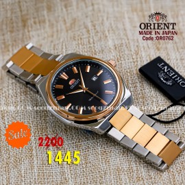 Orient quartz 1y warranty code OR0762