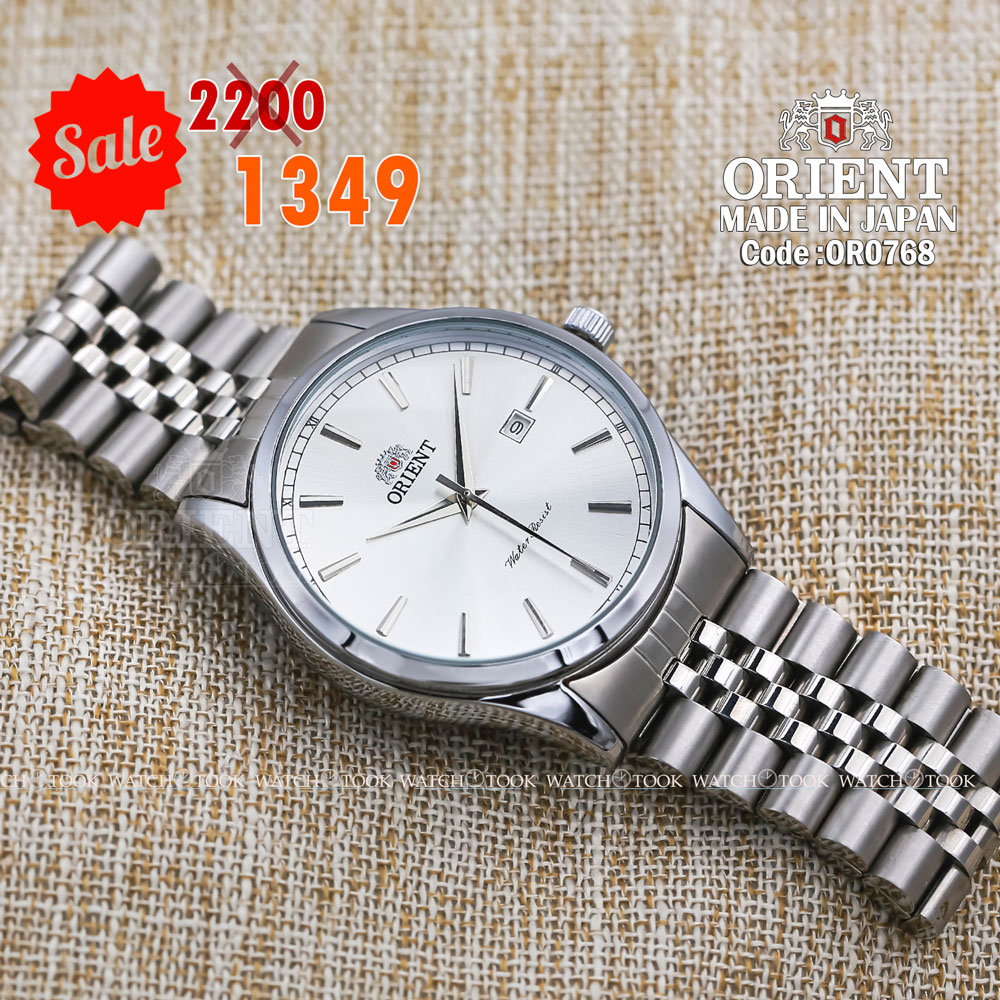 Orient quartz 1y warranty code OR0768
