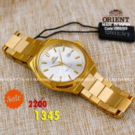 Orient quartz 1y warranty code OR0769