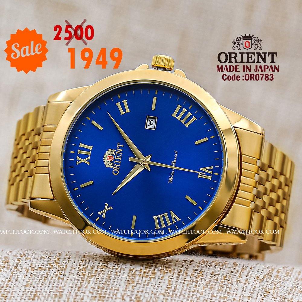Orient quartz 1y warranty code OR0783