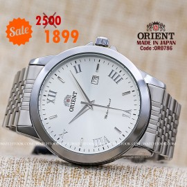 Orient quartz 1y warranty code OR0786