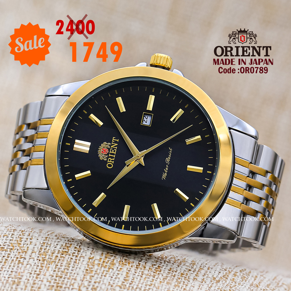 Orient quartz 1y warranty code OR0789
