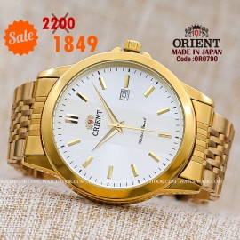 Orient quartz 1y warranty code OR0790