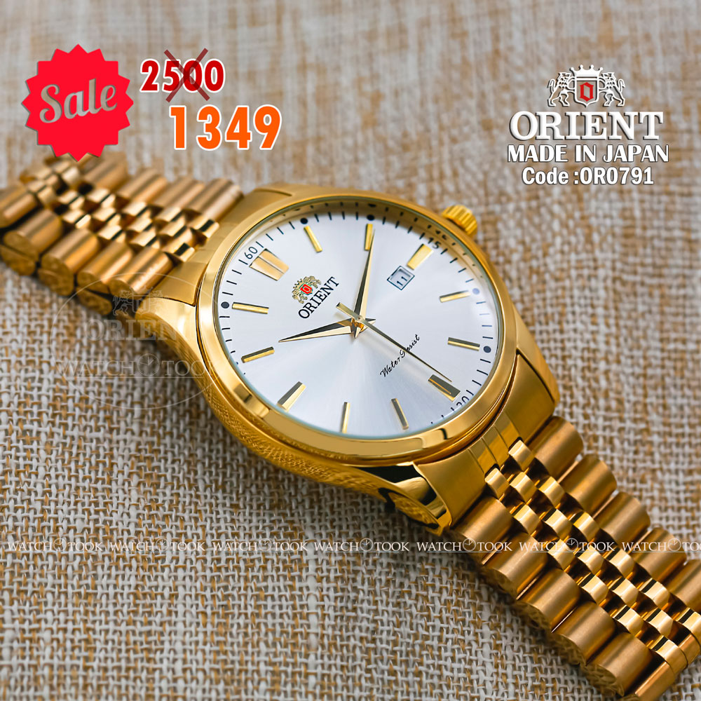 Orient quartz 1y warranty code OR0791