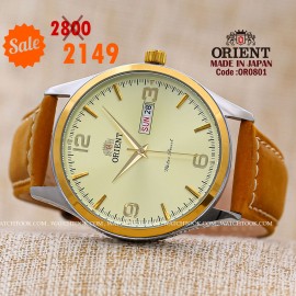 Orient quartz 1y warranty code OR0801