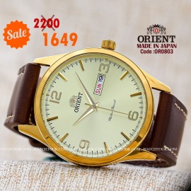 Orient quartz 1y warranty code OR0803