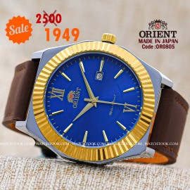Orient quartz 1y warranty code OR0805
