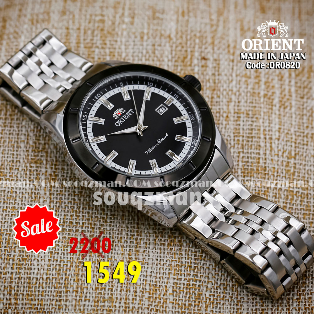 Orient quartz 1y warranty code OR0820