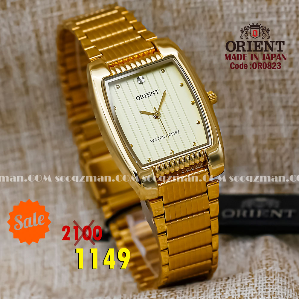 Orient quartz 1y warranty code OR0823