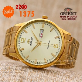 Orient quartz 1y warranty code OR0830