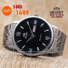 Orient quartz 1y warranty code OR0834