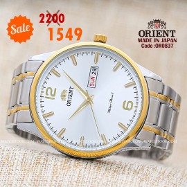 Orient quartz 1y warranty code OR0837