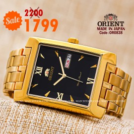 Orient quartz 1y warranty code OR0838