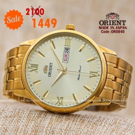 Orient quartz 1y warranty code OR0840