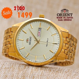Orient quartz 1y warranty code OR0842