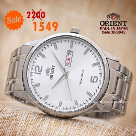 Orient quartz 1y warranty code OR0845