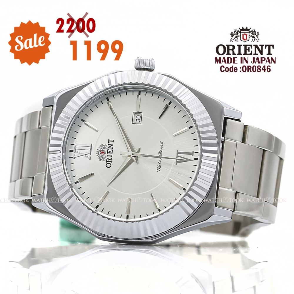 Orient quartz 1y warranty code OR0846