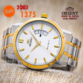 Orient quartz 1y warranty code OR0847