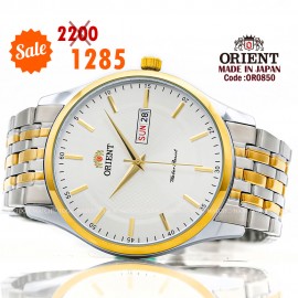 Orient quartz 1y warranty code OR0850