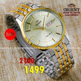 Orient quartz 1y warranty code OR0851