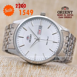 Orient quartz 1y warranty code OR0863