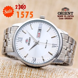 Orient quartz 1y warranty code OR0864