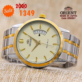 Orient quartz 1y warranty code OR0867