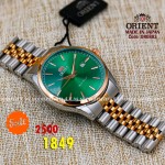 Orient quartz 1y warranty code OR0883