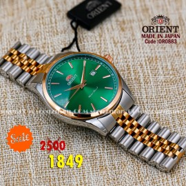 Orient quartz 1y warranty code OR0883
