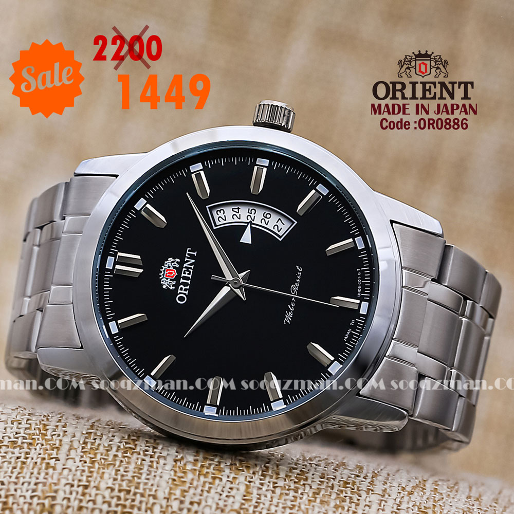 Orient quartz 1y warranty code OR0886