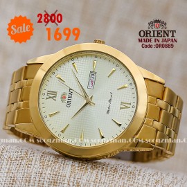 Orient quartz 1y warranty code OR0889