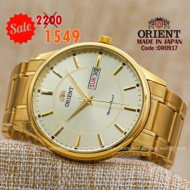 Orient quartz 1y warranty code OR0917