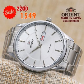 Orient quartz 1y warranty code OR0921