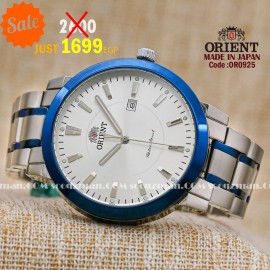 Orient quartz 1y warranty code OR0925