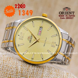 Orient quartz 1y warranty code OR0927